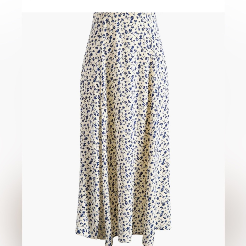 Reformation NEW Size 12 Zoe Floral Midi Skirt - Picture 1 of 8